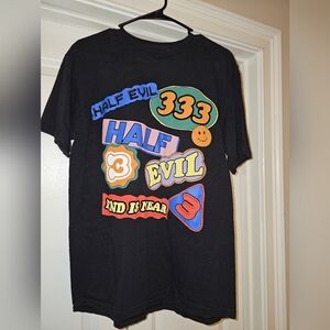 Half Evil 333 mens large graphic t-shirt. Excellent condition.